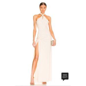 Ronny Kobo Selina Gown Ivory Long Formal Wedding